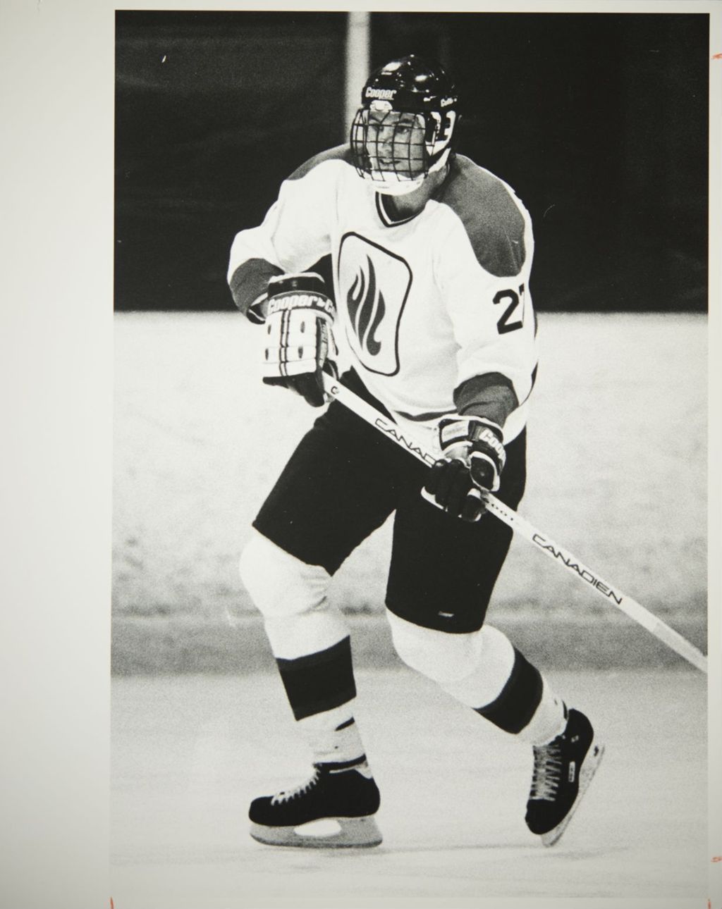 Player on the University of Illinois at Chicago hockey team
