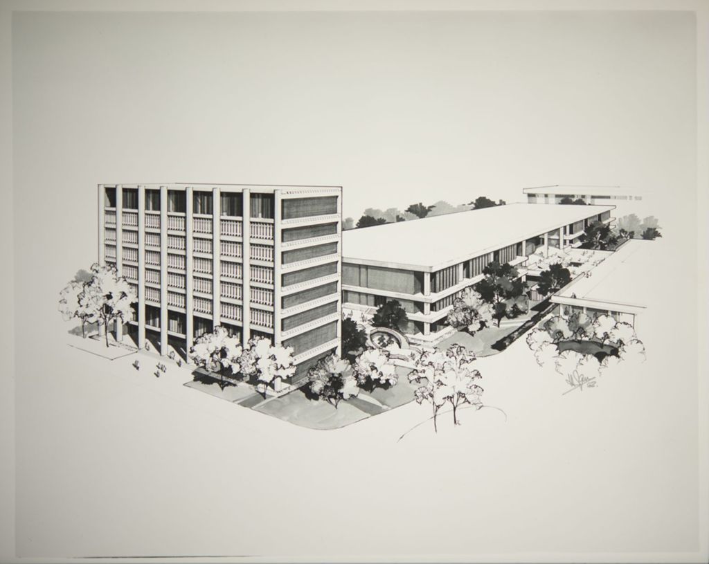 Miniature of Artists' rendering for Student Center East Tower and Student Center East
