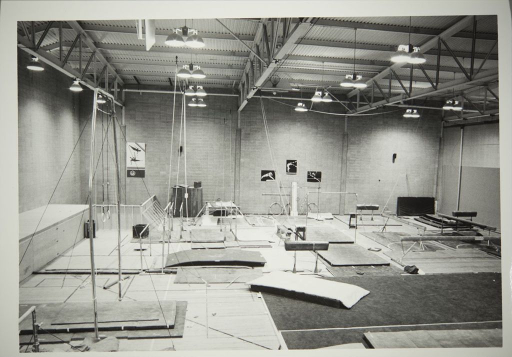 Miniature of Gymnastics equipment in the Physical Education Building