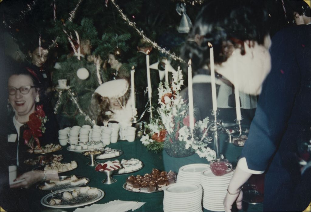 Miniature of Christmas Party at Navy Pier, featuring Board of Trustees member Frances B. Watkins