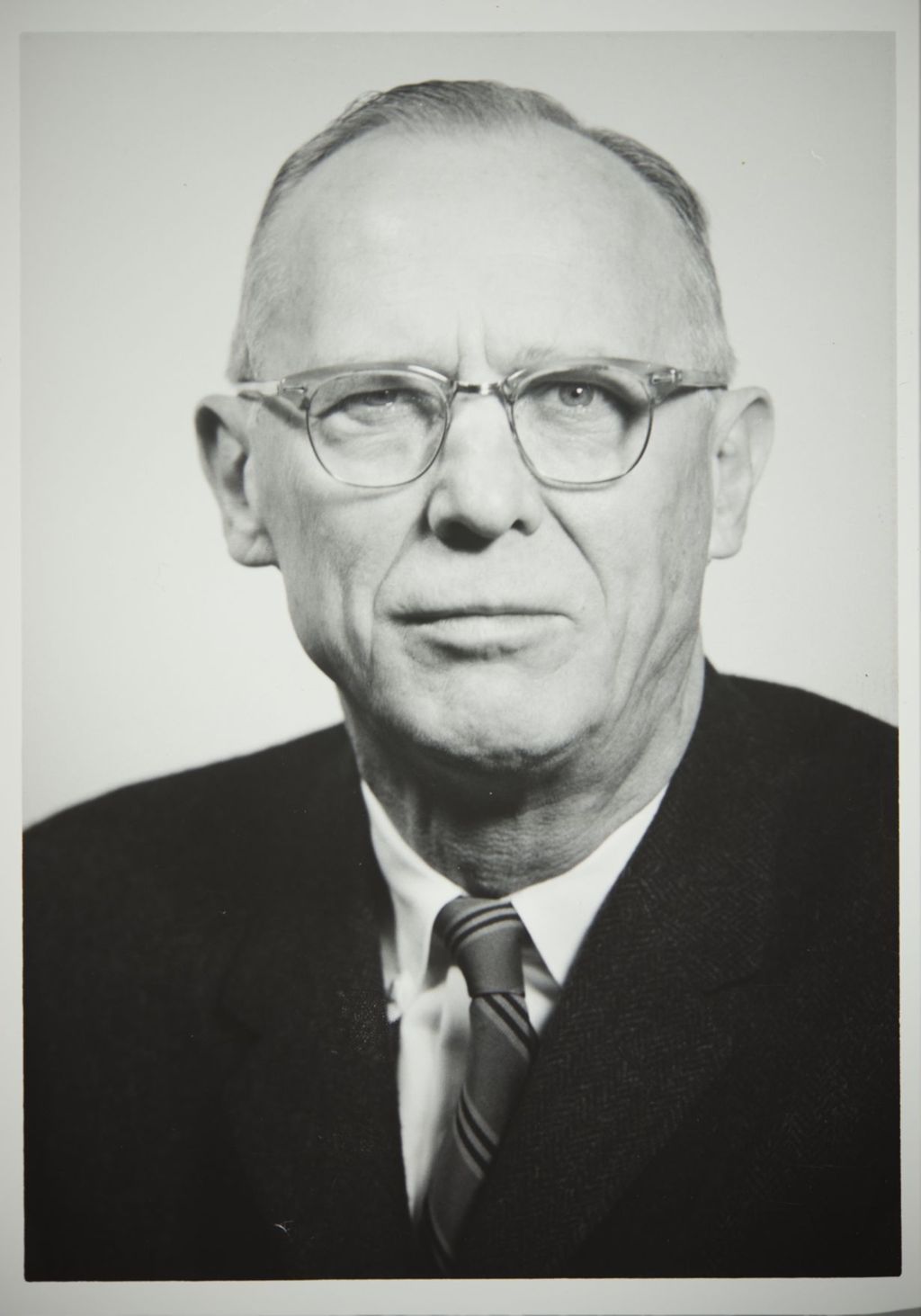 Miniature of Board of Trustees member, and University of Illinois Executive Vice President and Provost Lyle H. Lanier
