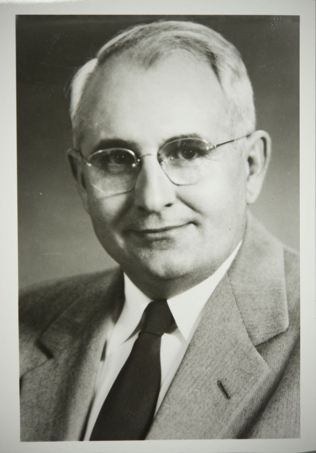 Miniature of Board of Trustees President Earl M. Hughes