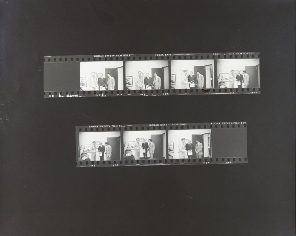 Miniature of Multiple views of three people at the American Association of University Professors (AAUP) State Conference