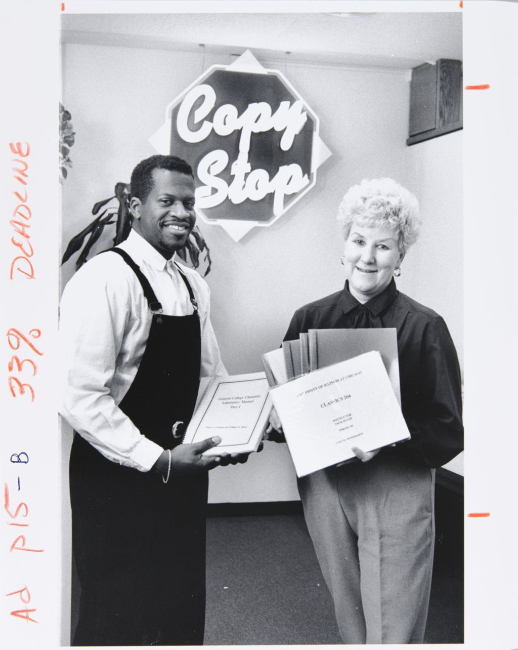 Miniature of Staff at the Campus Bookstore called the Copy Stop