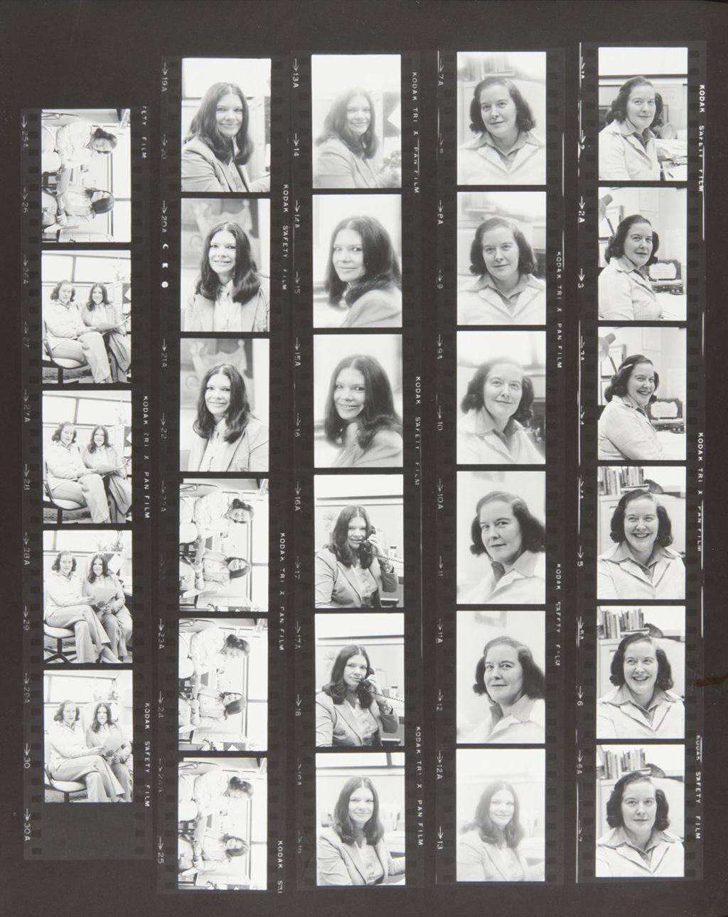 Miniature of Multiple views of college administrators or faculty members