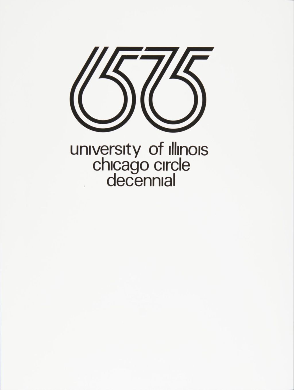 Miniature of Logo for the Decennial celebration
