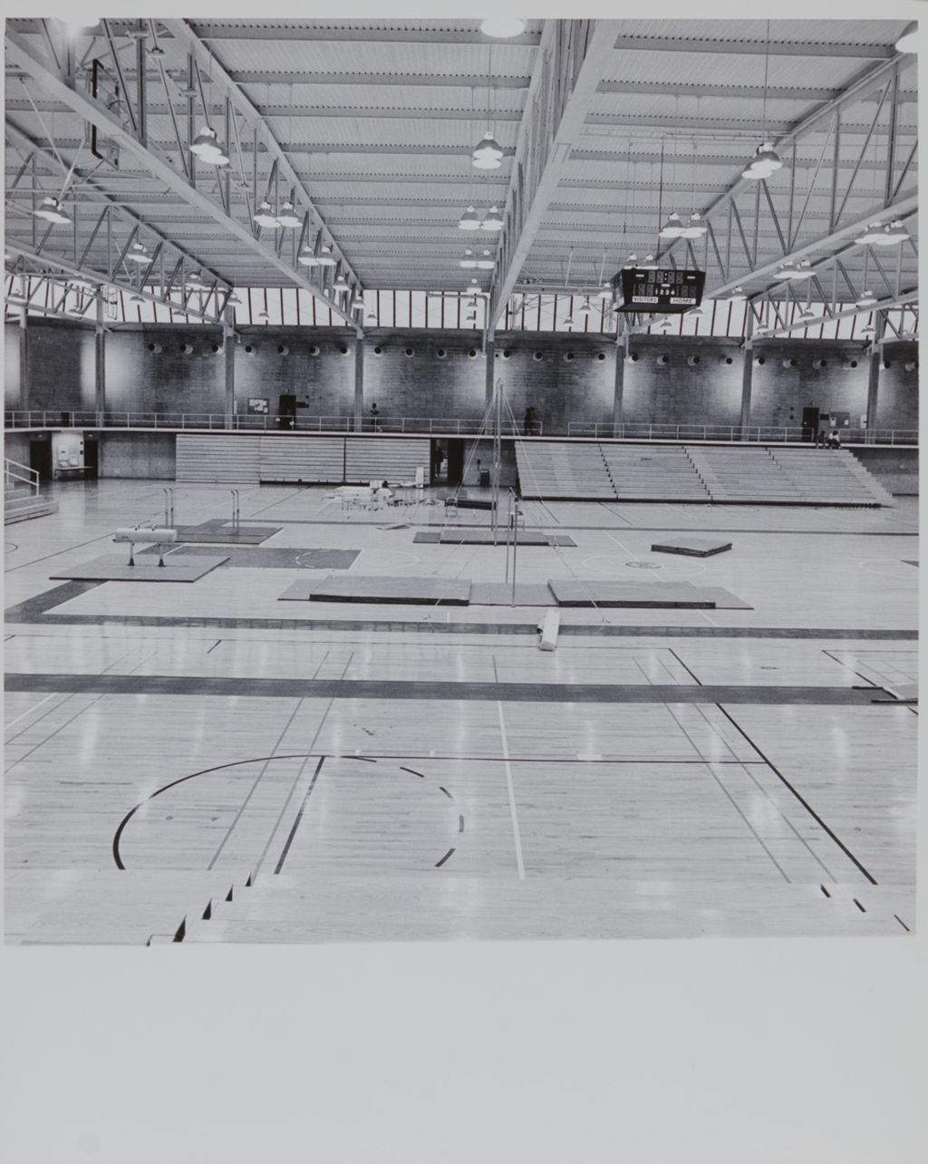 Miniature of Interior of the Main Gym, Physical Education building