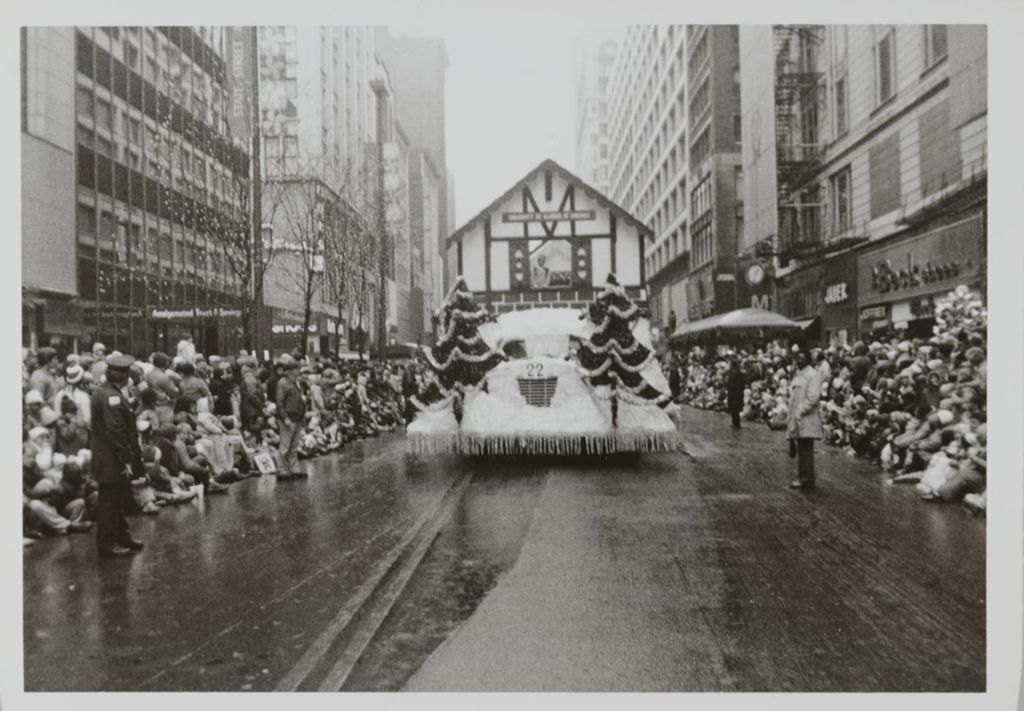Miniature of University Christmas Float at the Christmas Parade