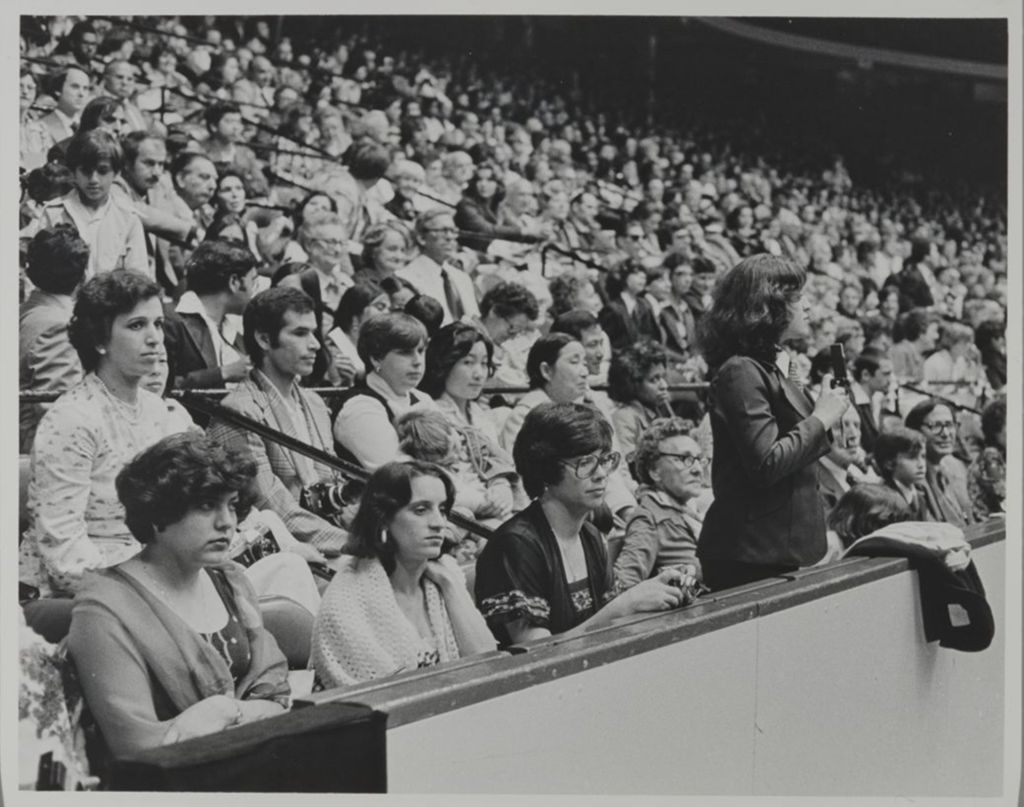 Audience at the graduation ceremony