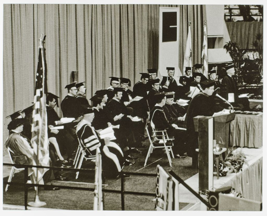 Guests at the graduation ceremony