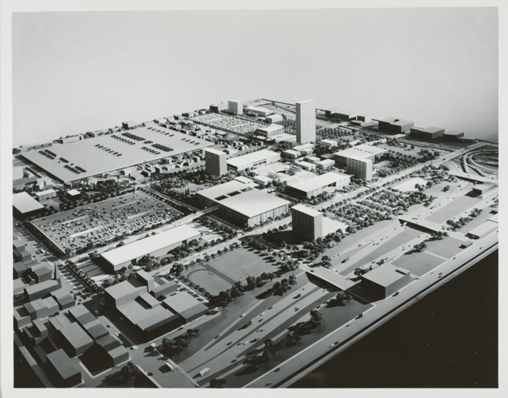 Miniature of Architectural building models of east campus  Phase 3 and beyond