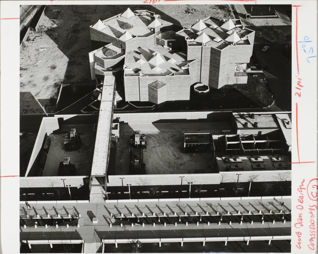 Miniature of Aerial view of construction, Architecture and Design Studios