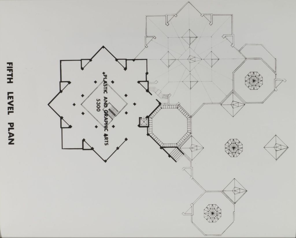 Miniature of Fifth level floor plan, Architecture and Design Studios