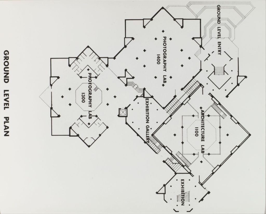 Miniature of Ground level floor plan, Architecture and Design Studios