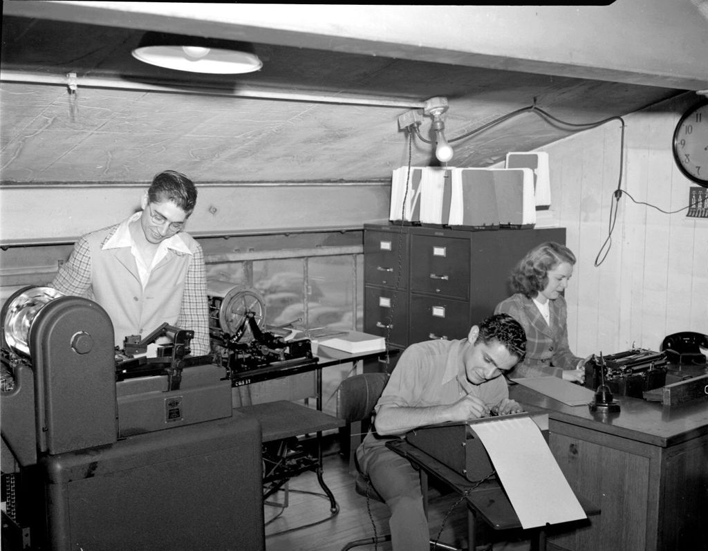 Mimeograph Room, University of Illinois Chicago Undergraduate Division