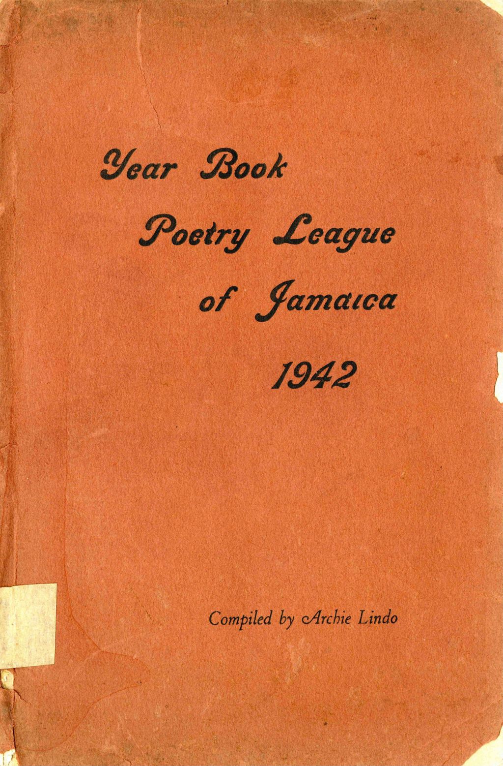 Year Book, Poetry League of Jamaica