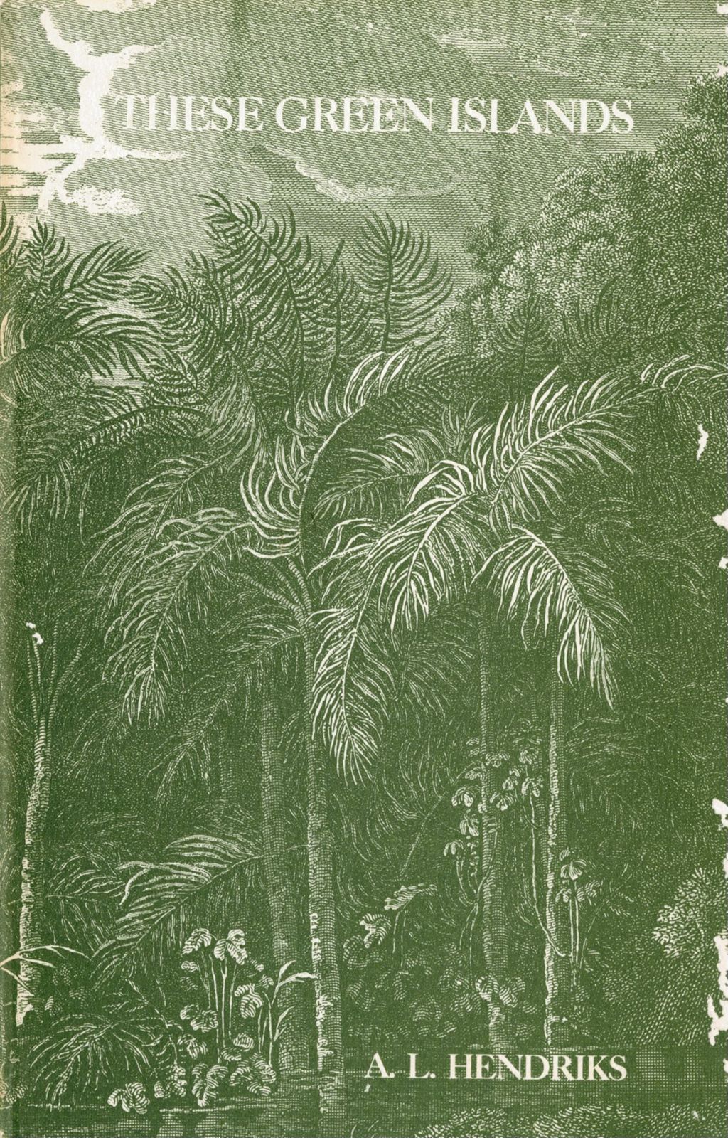Miniature of These green islands, and other poems (front cover)