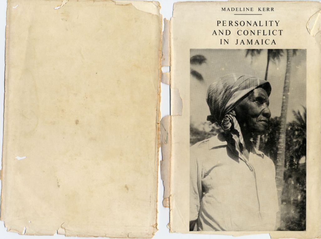 Personality and conflict in Jamaica (dust jacket)