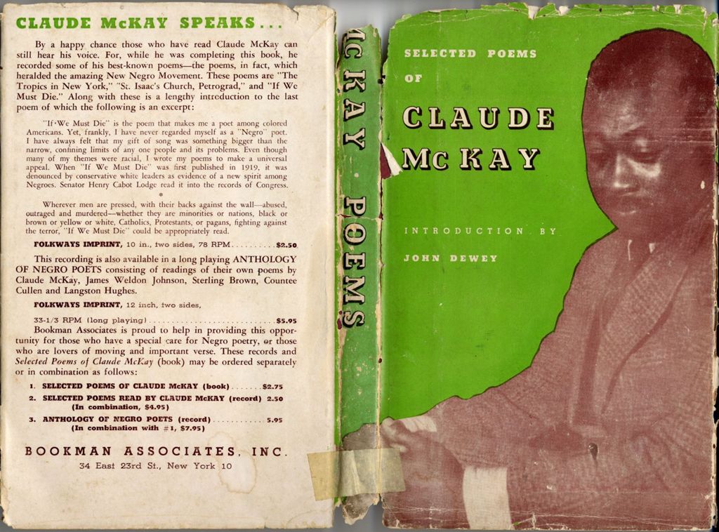 Miniature of Selected poems of Claude McKay