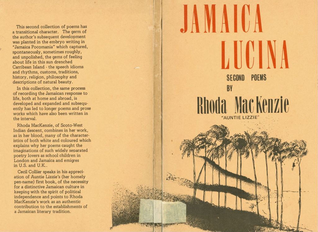 Miniature of Jamaica Lucina: second poems