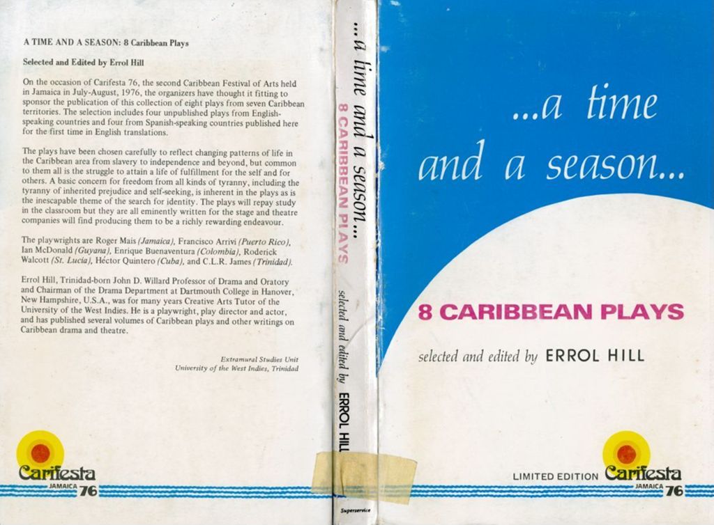 Miniature of A Time ... and a season: 8 Caribbean plays