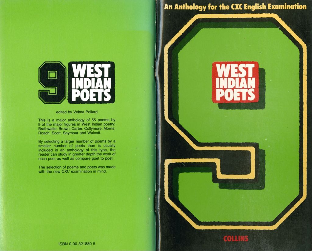 Nine West Indian poets: an anthology for the CXC English examination