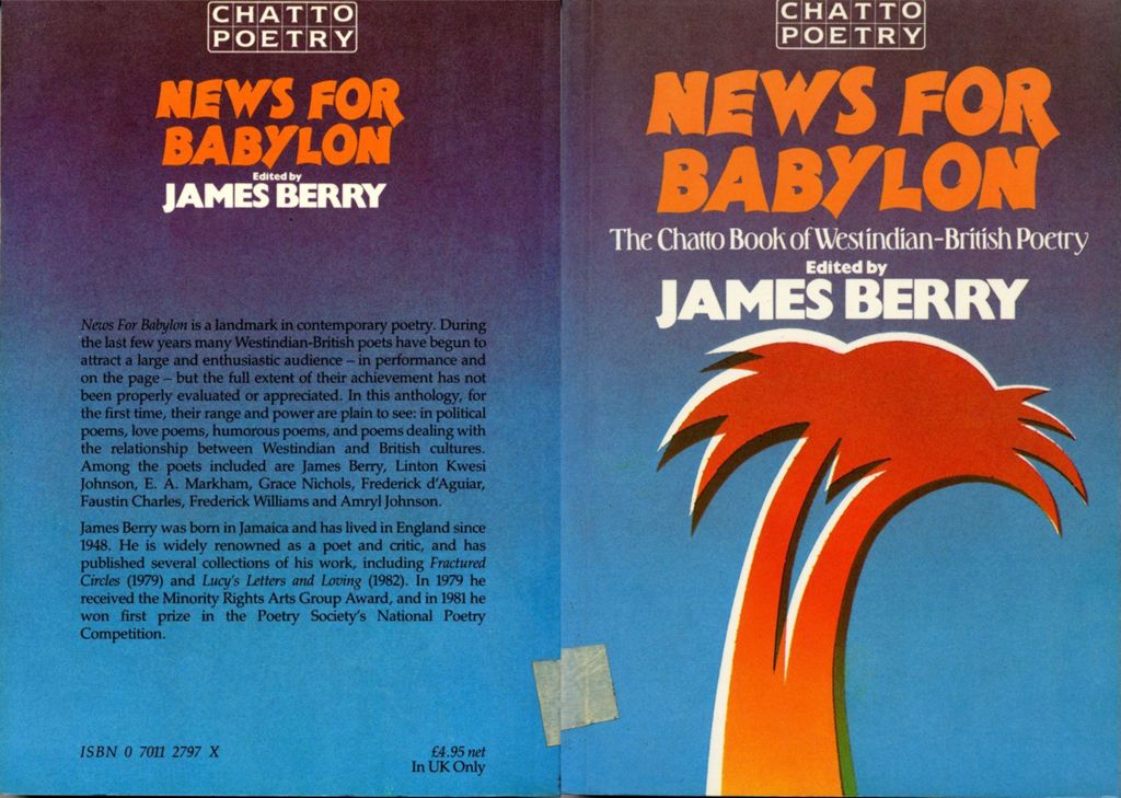News for Babylon: the Chatto book of Westindian-British poetry