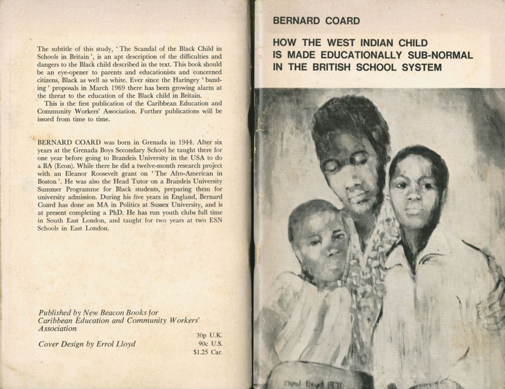 How the West Indian child is made educationally subnormal in the British school system