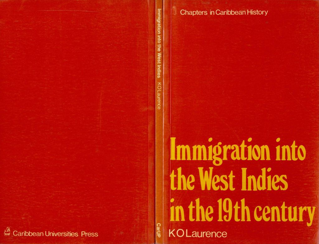 Immigration into the West Indies in the 19th century