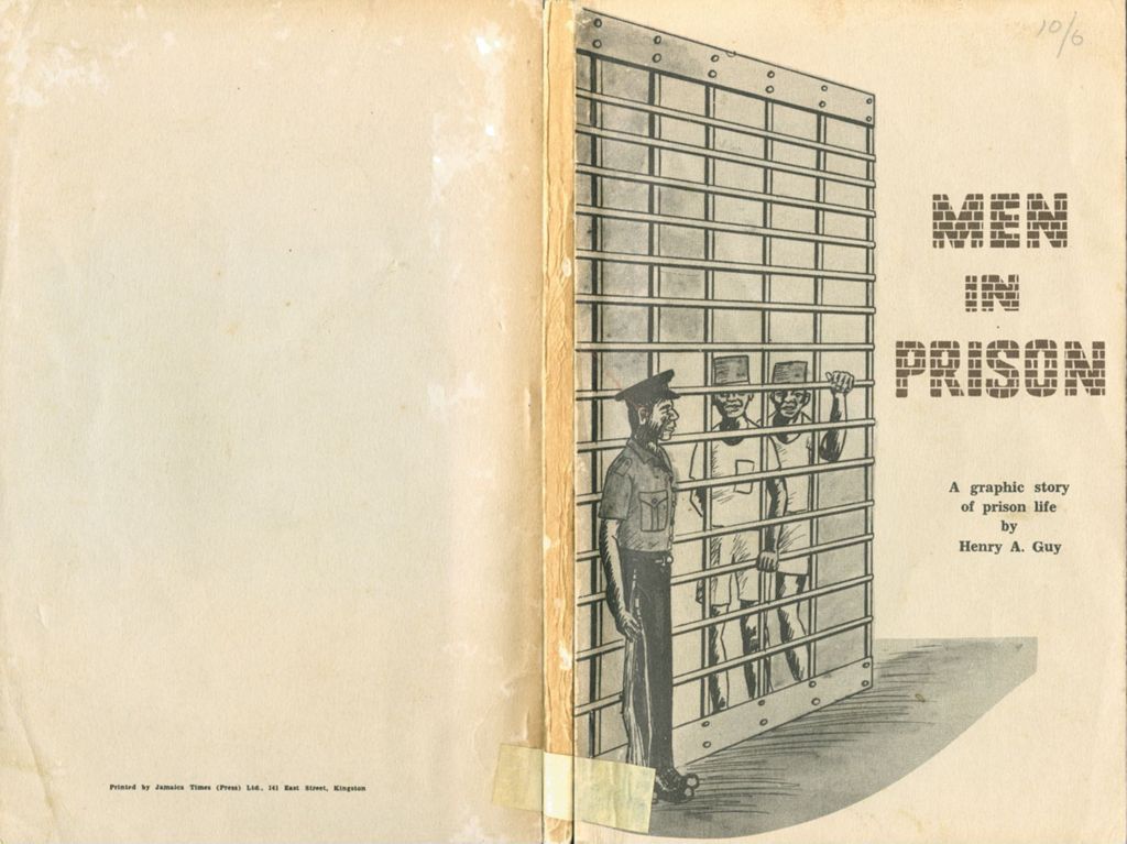 Miniature of Men in prison