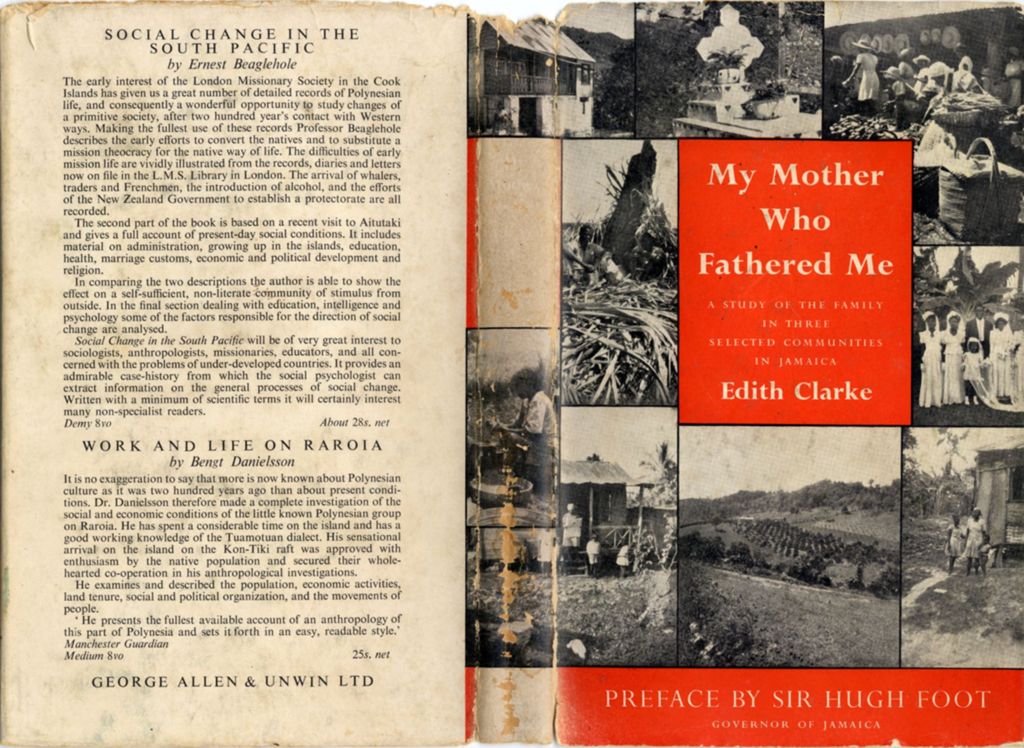 Miniature of My mother who fathered me: a study of the family in three selected communities in Jamaica