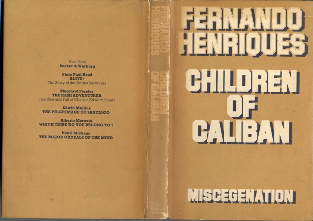 Children of Caliban: miscegenation