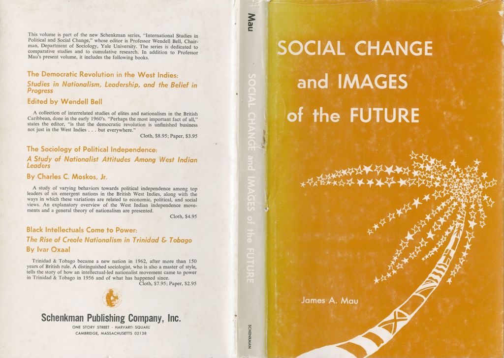 Miniature of Social change and images of the future: a study of the pursuit of progress in Jamaica