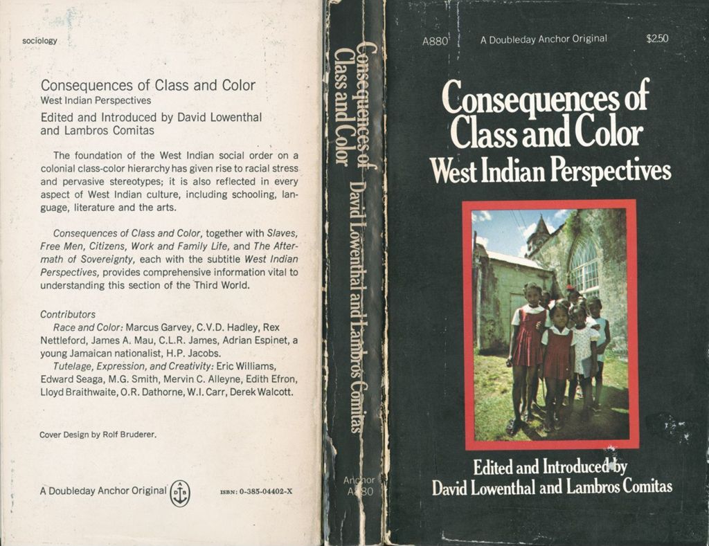 Miniature of Consequences of class and color: West Indian perspectives