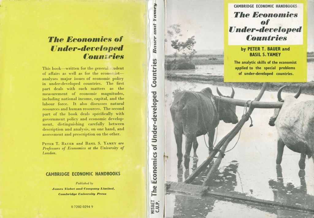Miniature of The economics of under-developed countries