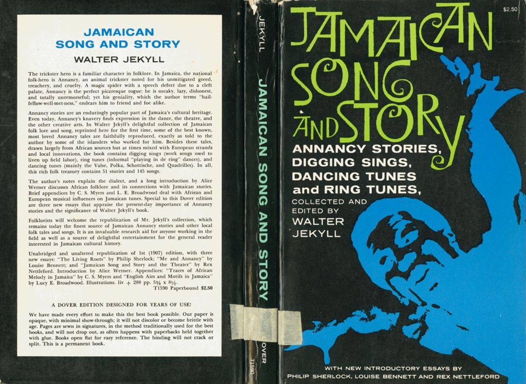 Jamaican song and story: Annancy stories, digging sings, ring tunes, and dancing tunes