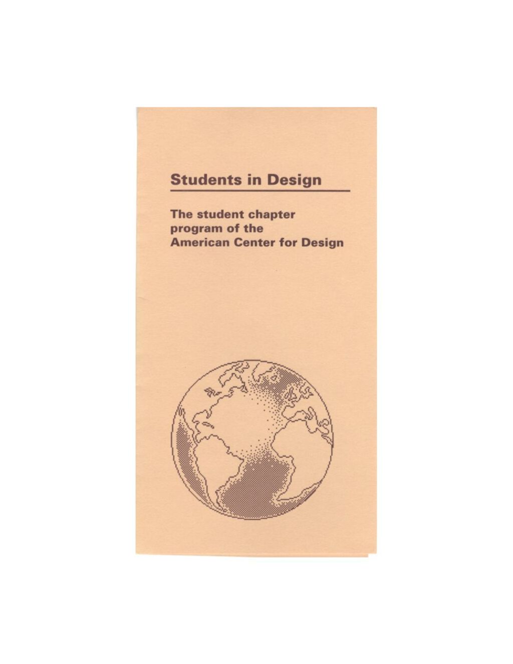Miniature of Students in design: the student chapter program of the American Center for Design