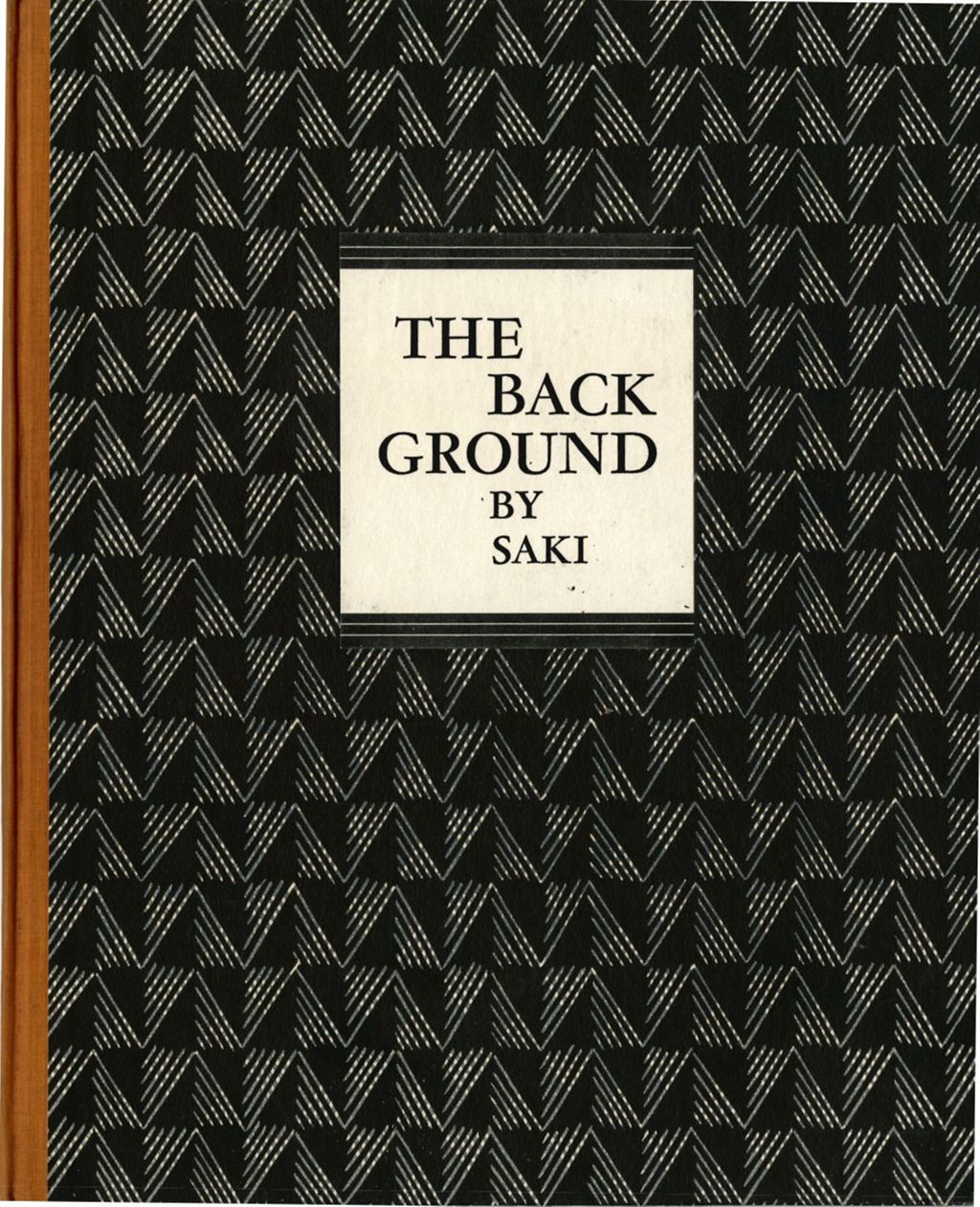 The Background: a short story by Saki (H. H. Munroe)