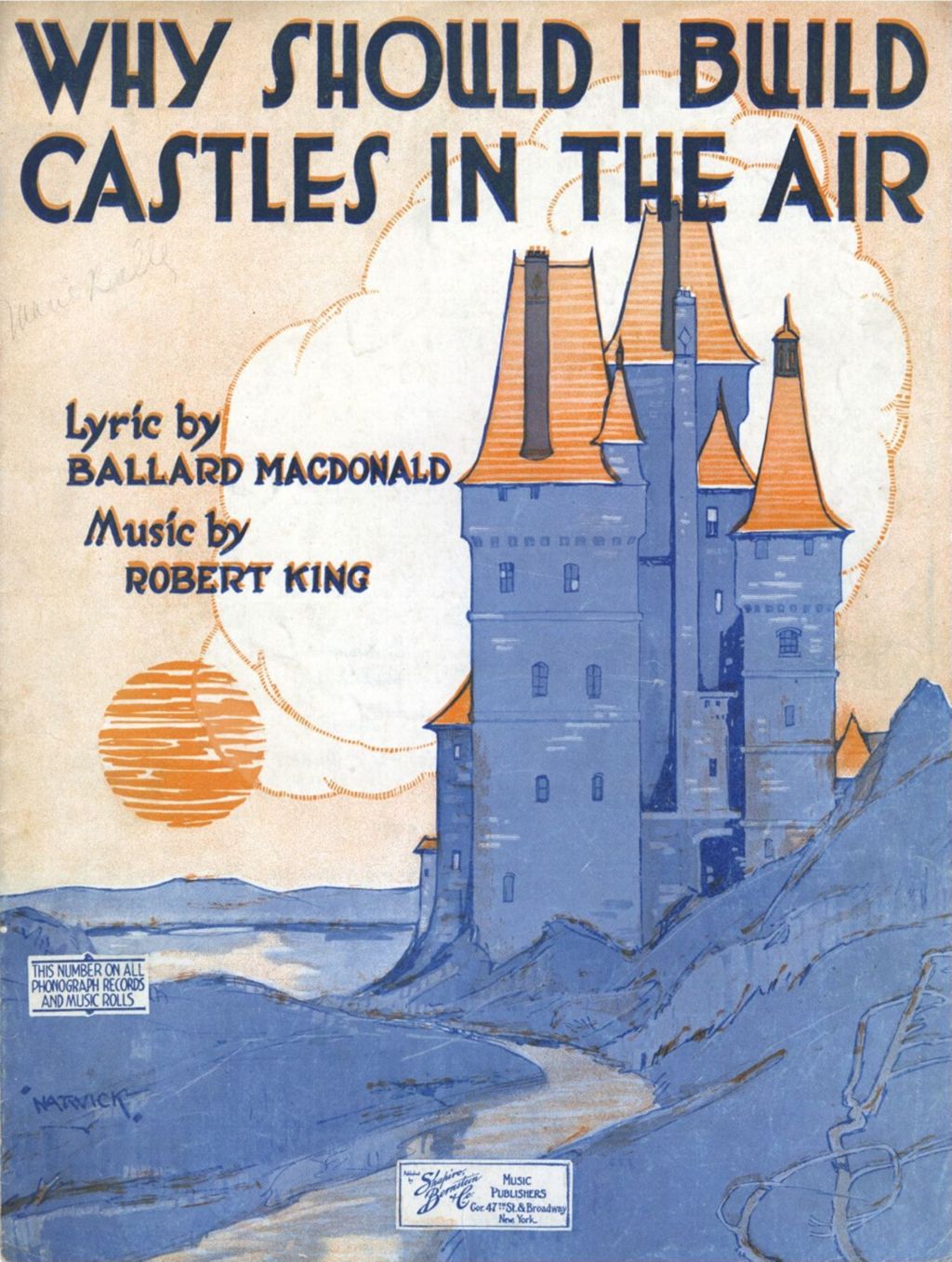 Why Should I Build Castles In The Air?
