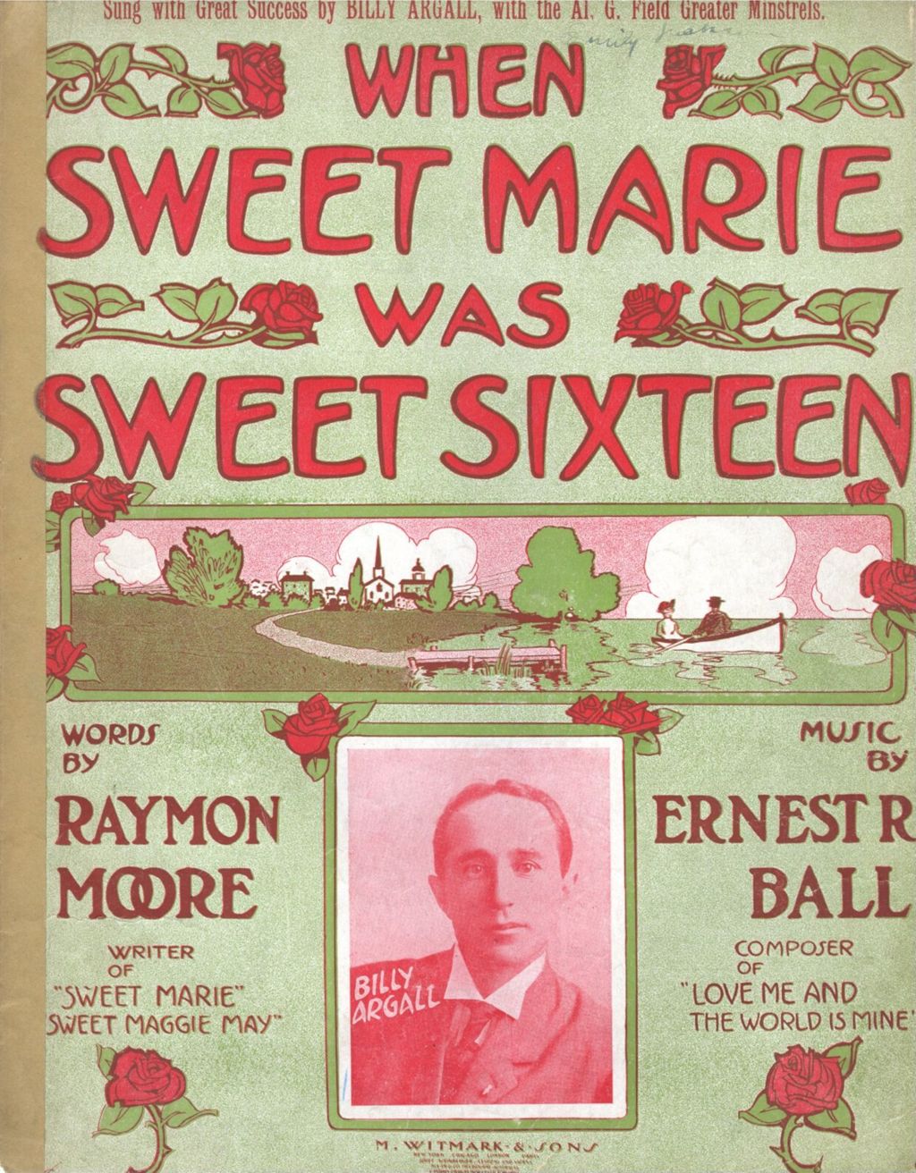 When Sweet Marie Was Sweet Sixteen