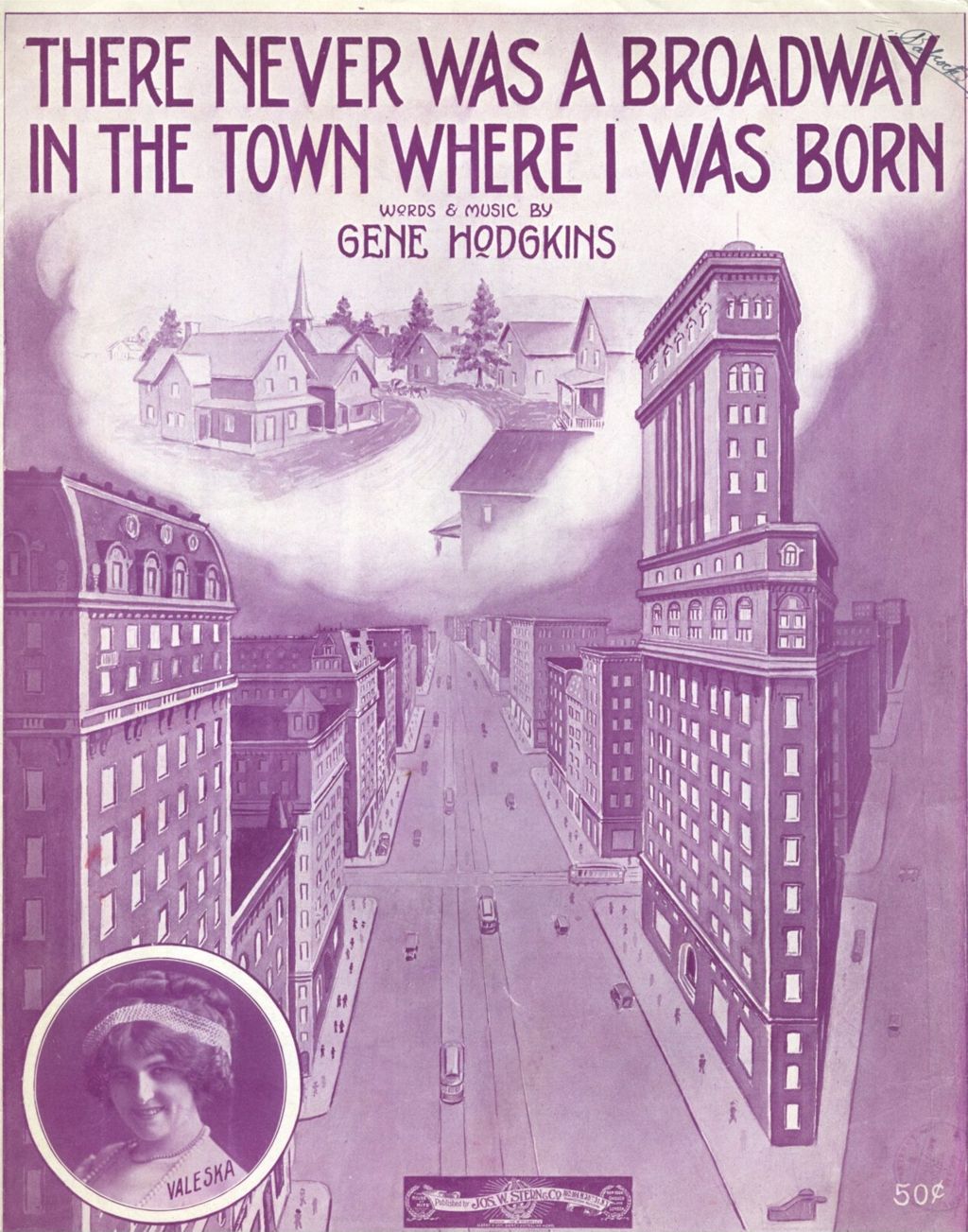 Miniature of There Never Was a Broadway in the Town Where I Was Born