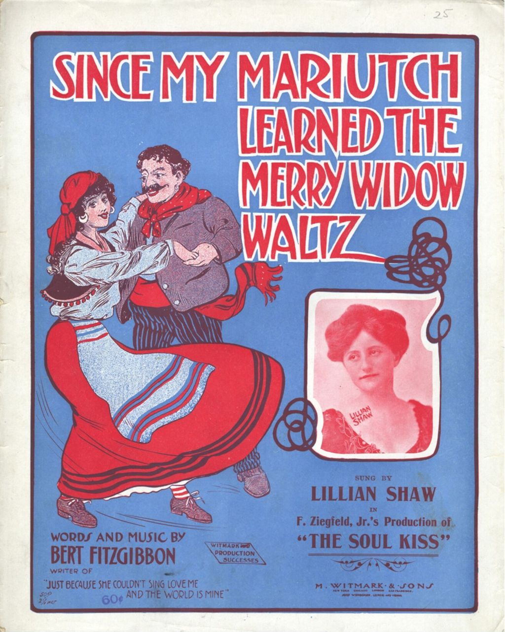 Since My Mariutch Learned the Merry Widow Waltz