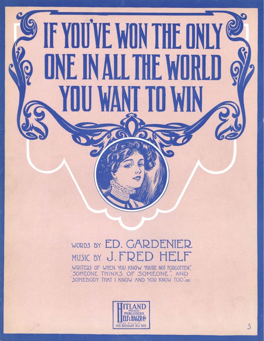 Miniature of If You've Won The Only One In All the World You Want To Win