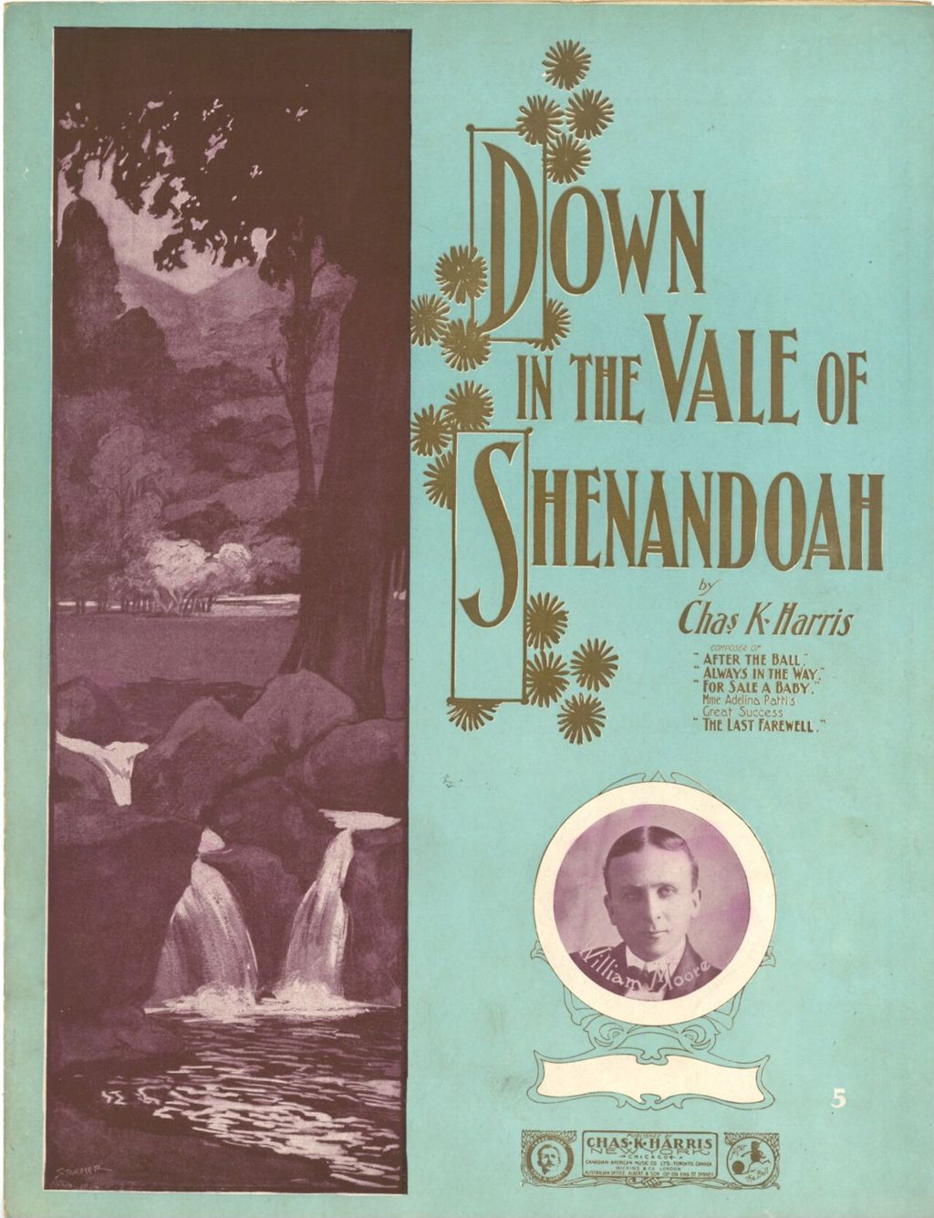 Miniature of Down in the Vale of Shenandoah