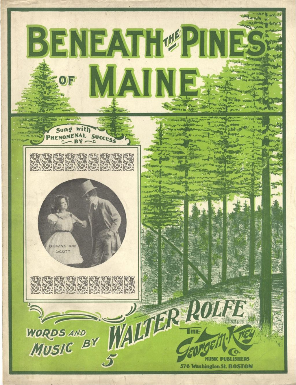 Miniature of Beneath the Pines of Maine