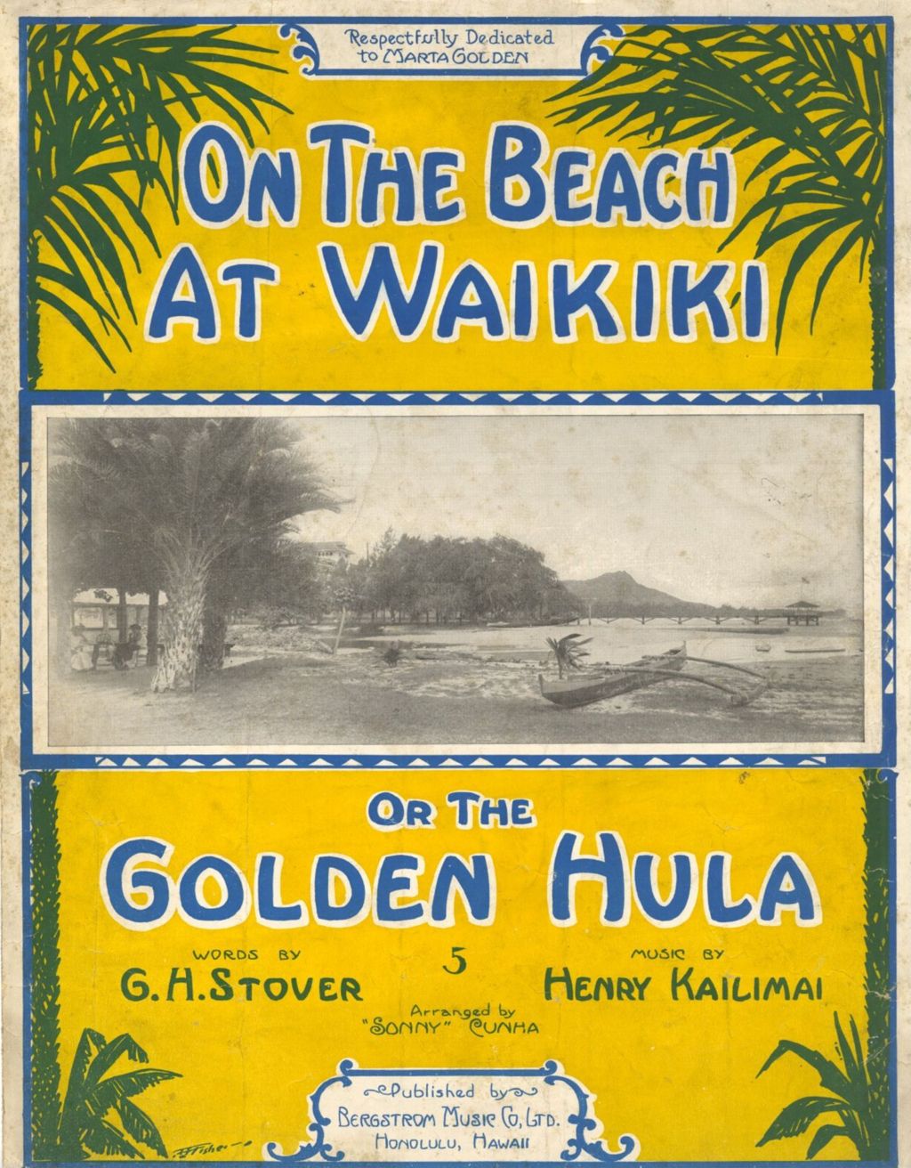 Miniature of On the Beach at Waikiki (The Golden Hula)
