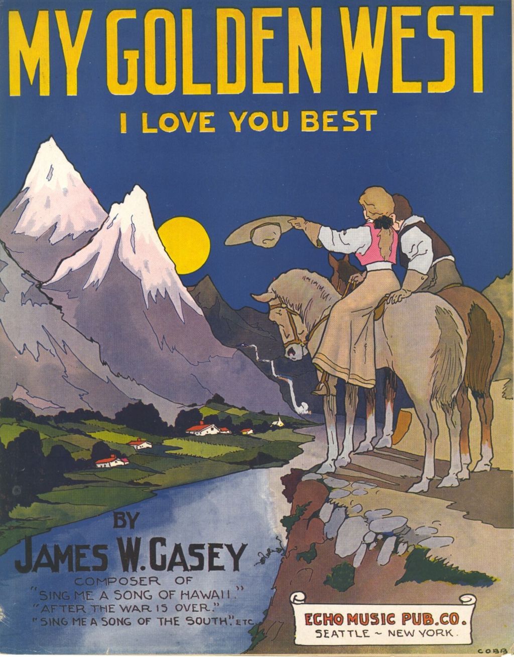My Golden West (I Love You Best)