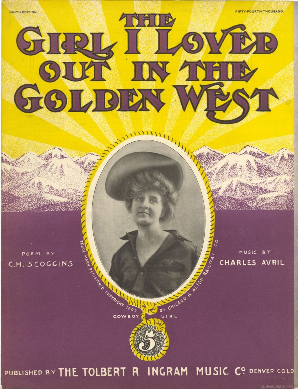 Miniature of Girl I Loved Out In The Golden West