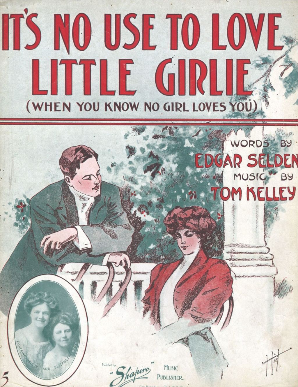Miniature of It's No Use To Love, Little Girlie (When You Know, No Girl Loves You)