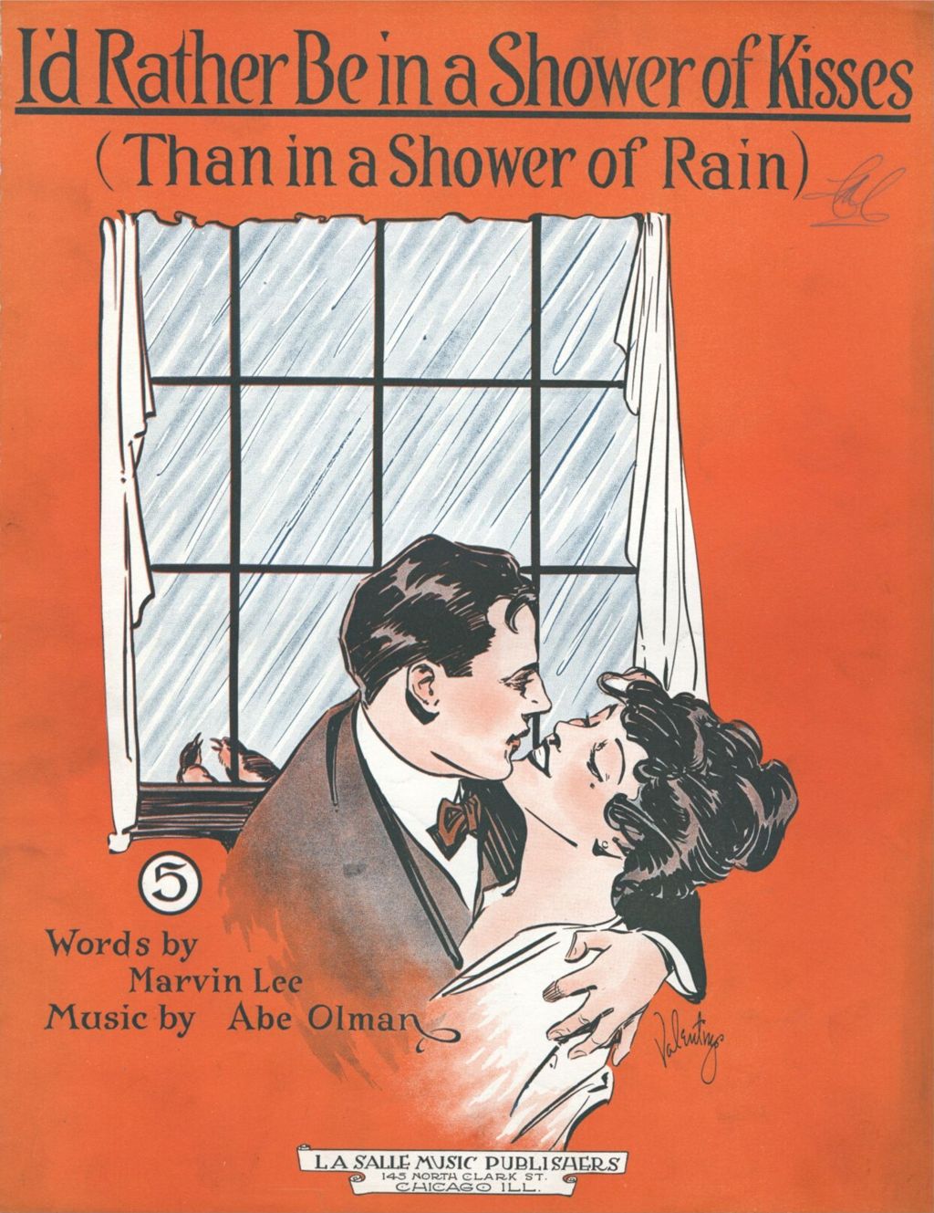 Miniature of I'd Rather Be In A Shower of Kisses (Than In a Shower of Rain)